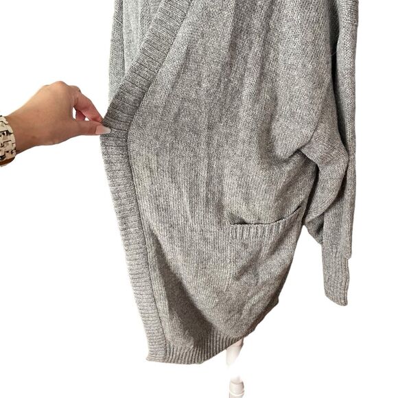 Christy Dawn XL The Elsie Cardigan Opal Knit Gray Baby Alpaca NWT Sweater - Picture 7 of 9